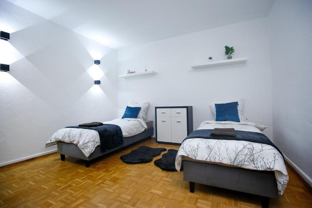 Business & Travel Apartment 150M, 15 Min Messe Francoforte sul Meno Esterno foto